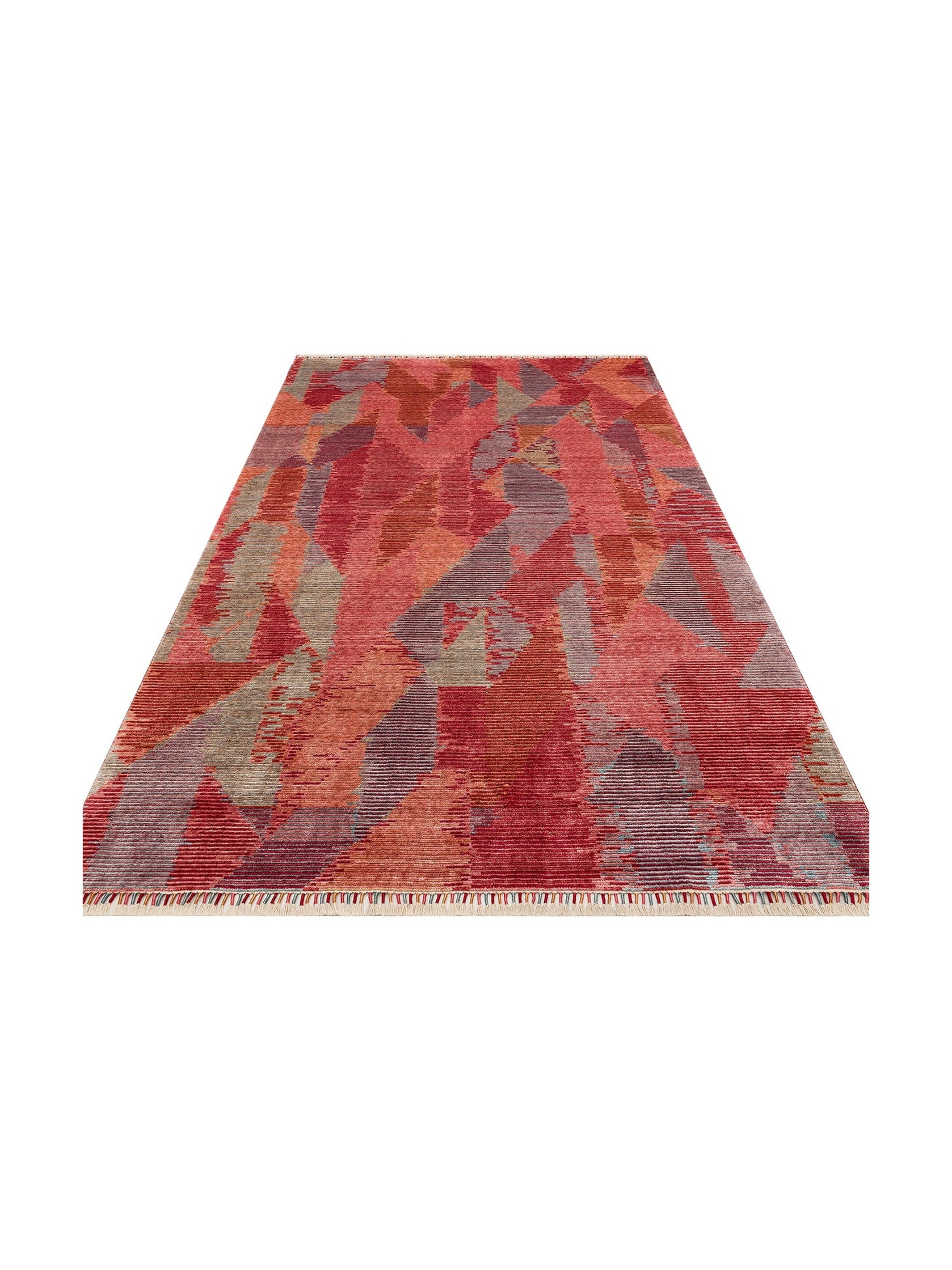 Burj Serisi Kara Tezgah Halı 02 MULTY