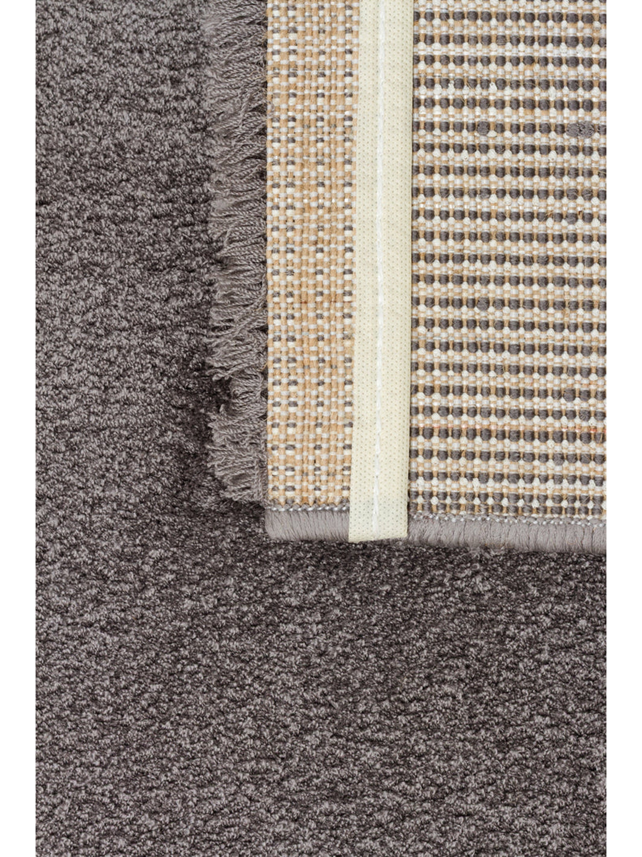 Peace Hav Toz Vermez Yumuşak Tuşeli Zarif Shaggy Halı 01 ANTHRACITE