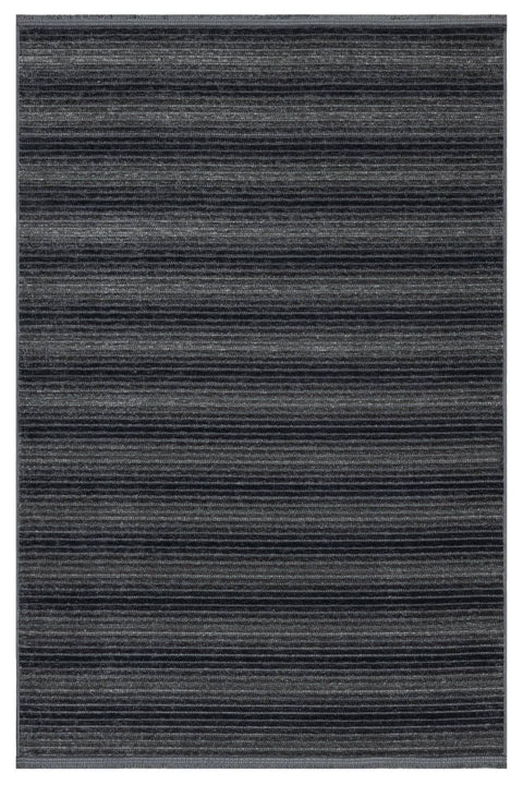 Mercan Serisi Antrasit Renk Makinede Yıkanabilir Kilim NX-3033