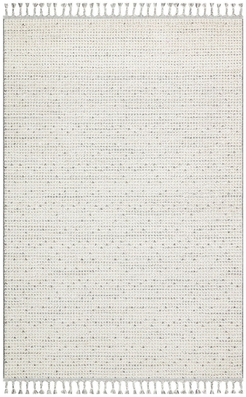 Nordic Serisi Ekru/Gri Renk Kolay Temizlenebilir Modern Halı TH-88