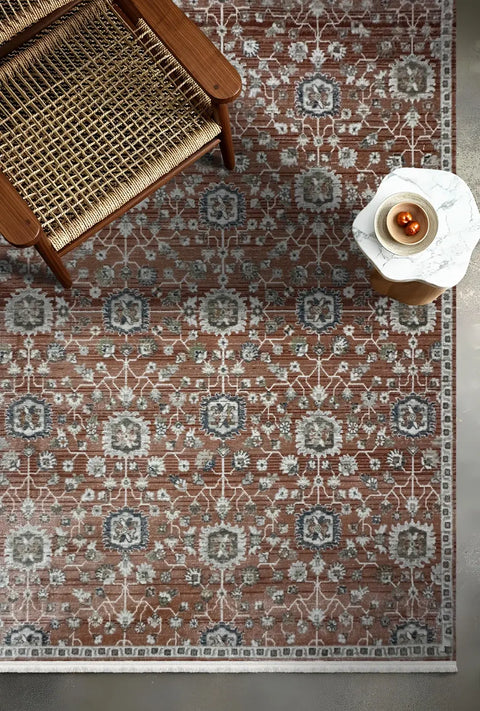 Luna Serisi Multi Vintage Makine Dokuma Halısı EH-4016