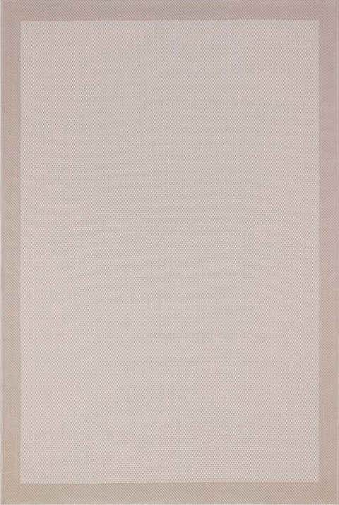 Alfa Serisi Makinede Yıkanabilir Krem/Bej Sisal Halı NX-38