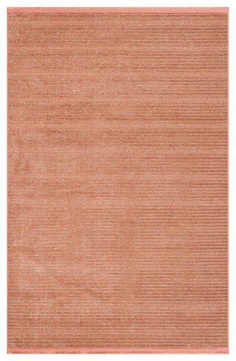 Mercan Serisi Kiremit Renk Makinede Yıkanabilir Kilim GH-8436