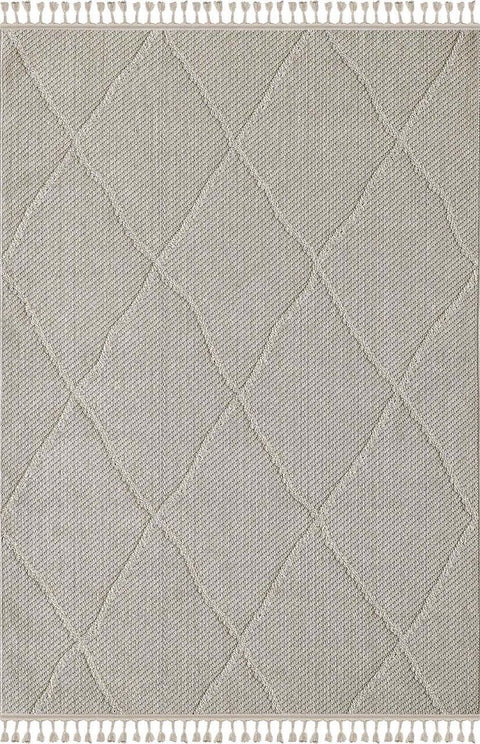 Nordic Serisi Bej Renk Kolay Temizlenebilir Modern Halı TH-80