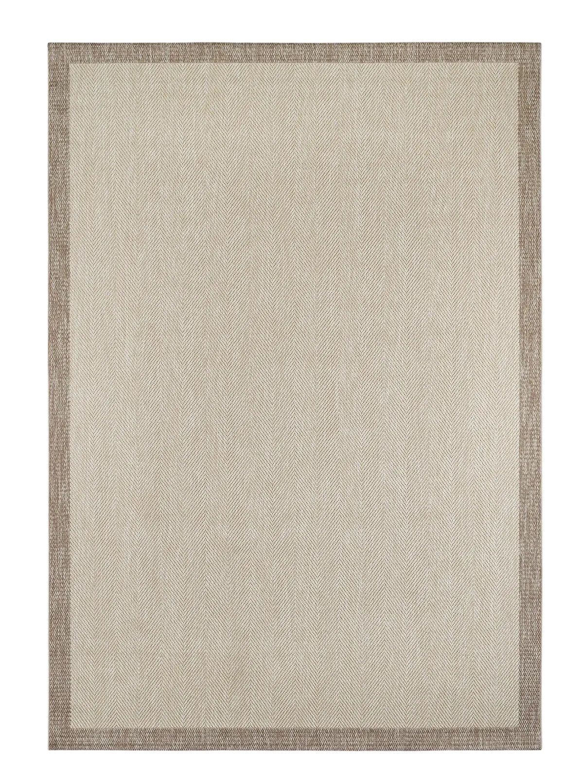 Alfa Serisi Makinede Yıkanabilir Bej/Vizon Sisal Halı NX-45