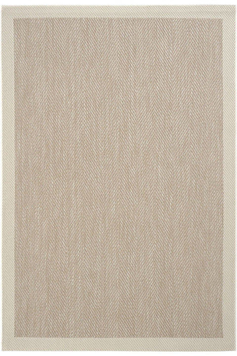 Alfa Serisi Makinede Yıkanabilir Ekru/Bej Sisal Halı NX-12