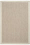 Alfa Serisi Makinede Yıkanabilir Ekru/Bej Sisal Halı NX-12