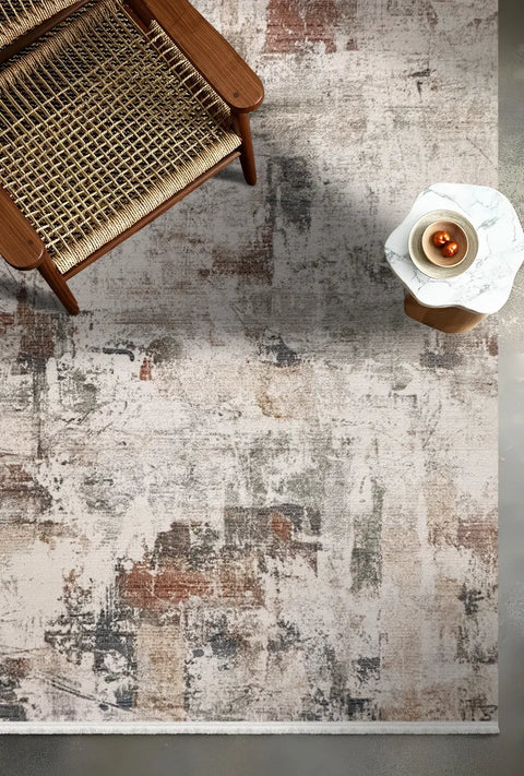 Luna Serisi Multi Vintage Makine Dokuma Halısı EH-4017