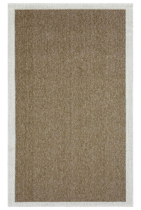 Alfa Serisi Makinede Yıkanabilir Ekru/Bej Sisal Halı NX-19