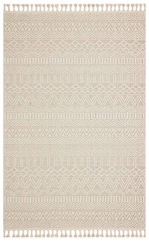 Nordic Serisi Bej Renk Kolay Temizlenebilir Modern Halı TH-89