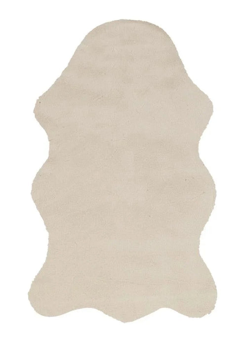 Cloud Serisi Makinede Yıkanabilir Yüksek Kalite Bej Peluş Halı NX-101