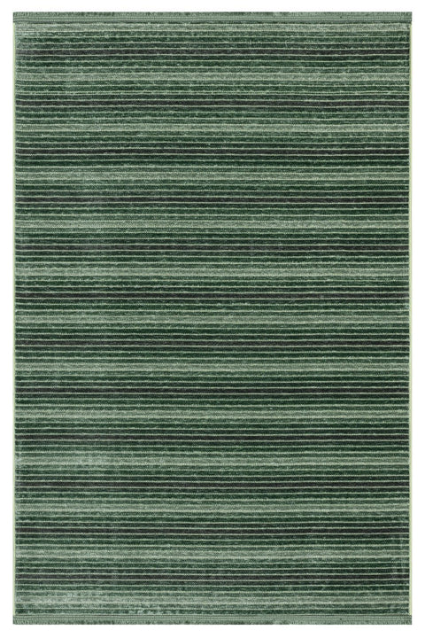 Mercan Serisi Yeşil Renk Makinede Yıkanabilir Kilim NX-3029