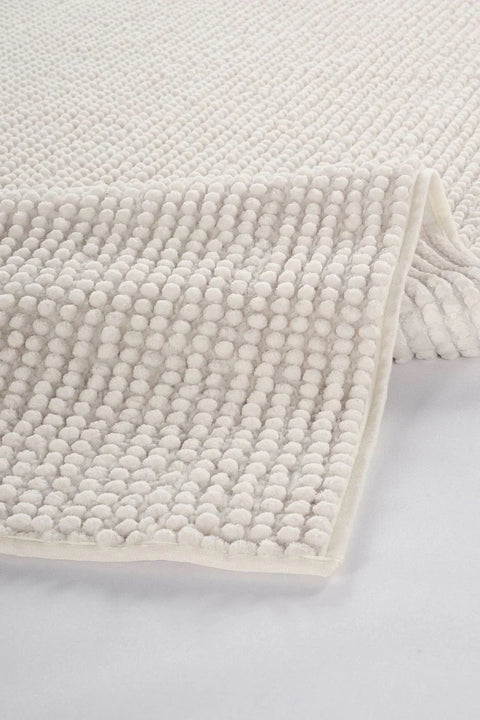 Cloud Serisi Makinede Yıkanabilir Ekru Yumuşak Halı NX-123