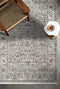 Luna Serisi Bej/Gri Vintage Makine Dokuma Halısı EH-4015