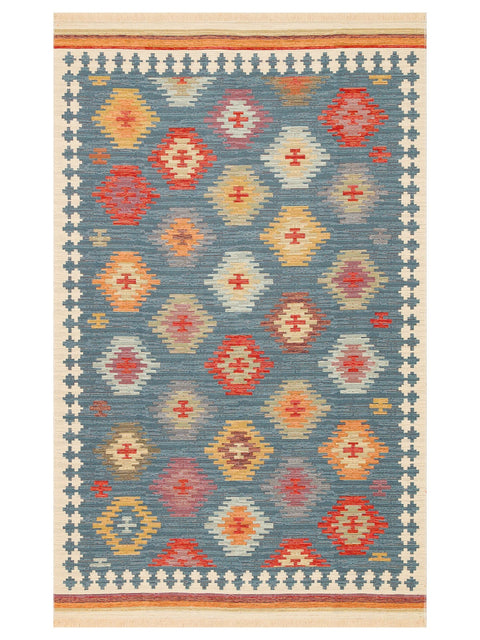 Eva Kilim Çift Taraflı Kullanıma Uygun Yıkanabilir Kilim EH-04