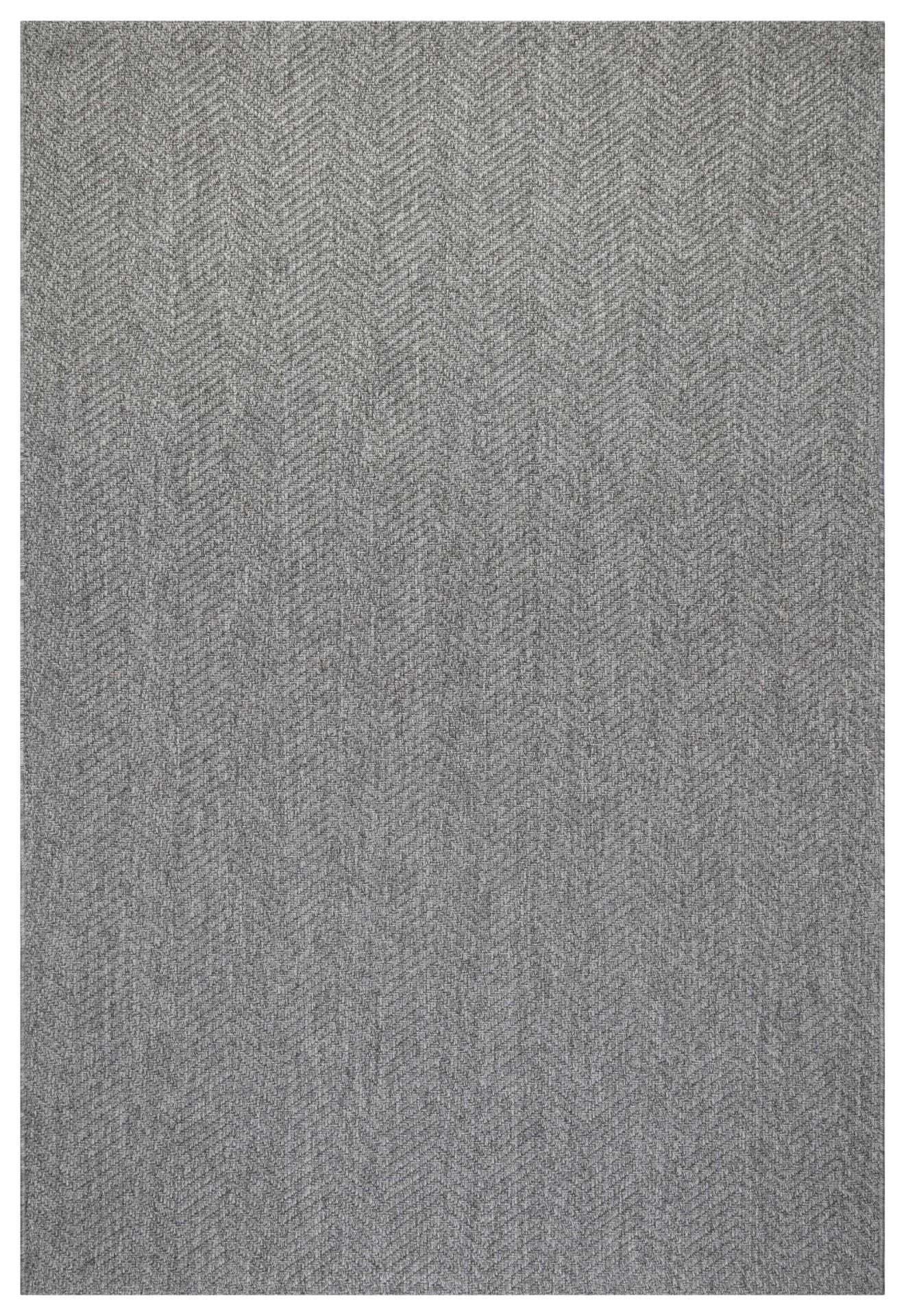 Avina Serisi Gri Kolay Temizlenebilir Sisal Halı TH-8008