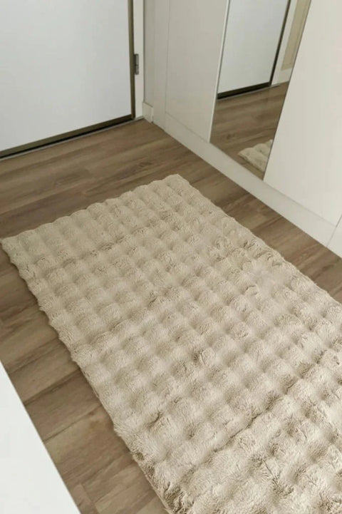 Cloud Serisi Makinede Yıkanabilir Yüksek Kalite Vizon Peluş Halı NX-111