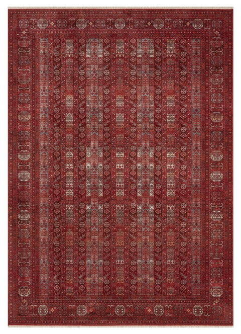 Luna Serisi Bordo Renk Makine Halısı SH-0257B