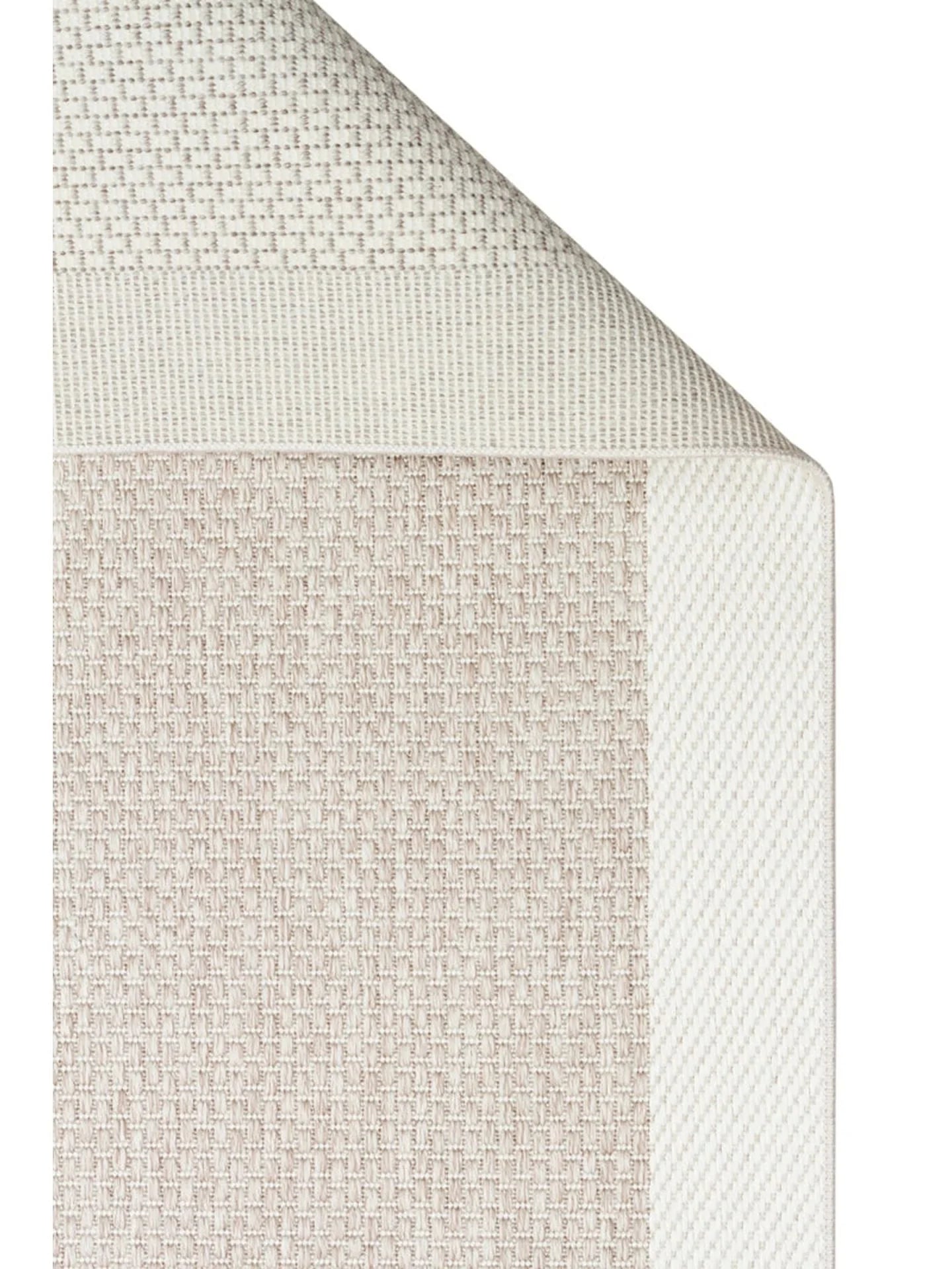 Alfa Serisi Makinede Yıkanabilir Ekru/Bej Sisal Halı NX-44