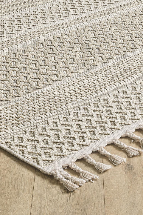 Nordic Serisi Bej Renk Kolay Temizlenebilir Modern Halı TH-84