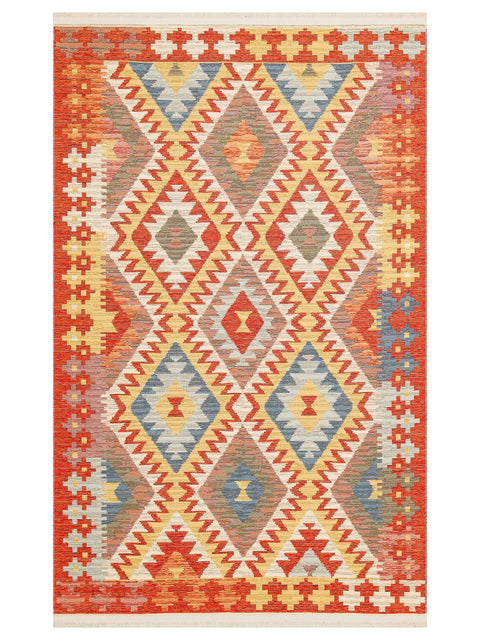 Eva Kilim Çift Taraflı Kullanıma Uygun Yıkanabilir Kilim EH-09
