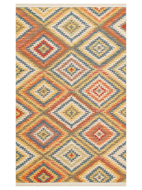 Eva Kilim Çift Taraflı Kullanıma Uygun Yıkanabilir Kilim EH-07