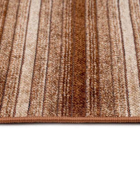 Mercan Serisi Kiremit Renk Makinede Yıkanabilir Kilim NX-3030