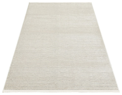 Mercan Serisi Ekru Renk Makinede Yıkanabilir Kilim GH-8440