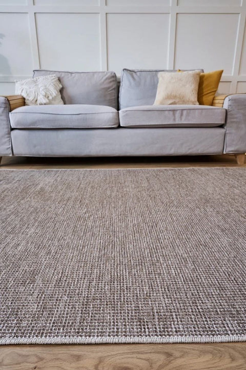 Norge Serisi Yumuşak Dokulu Bej Renk Yeni Nesil Halı AP-2412