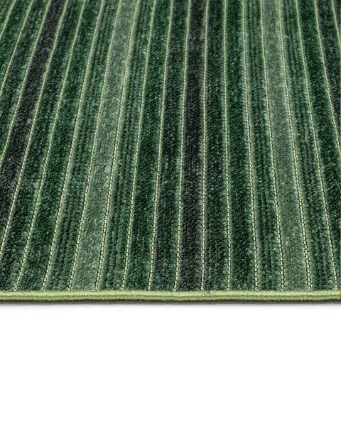 Mercan Serisi Yeşil Renk Makinede Yıkanabilir Kilim NX-3029