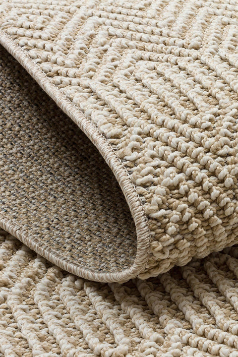 Nordic Serisi Bej Renk Kolay Temizlenebilir Modern Halı TH-78