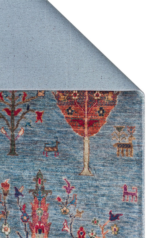 Luna Serisi Multi Renk Makinede Yıkanabilir Halı EH-0271