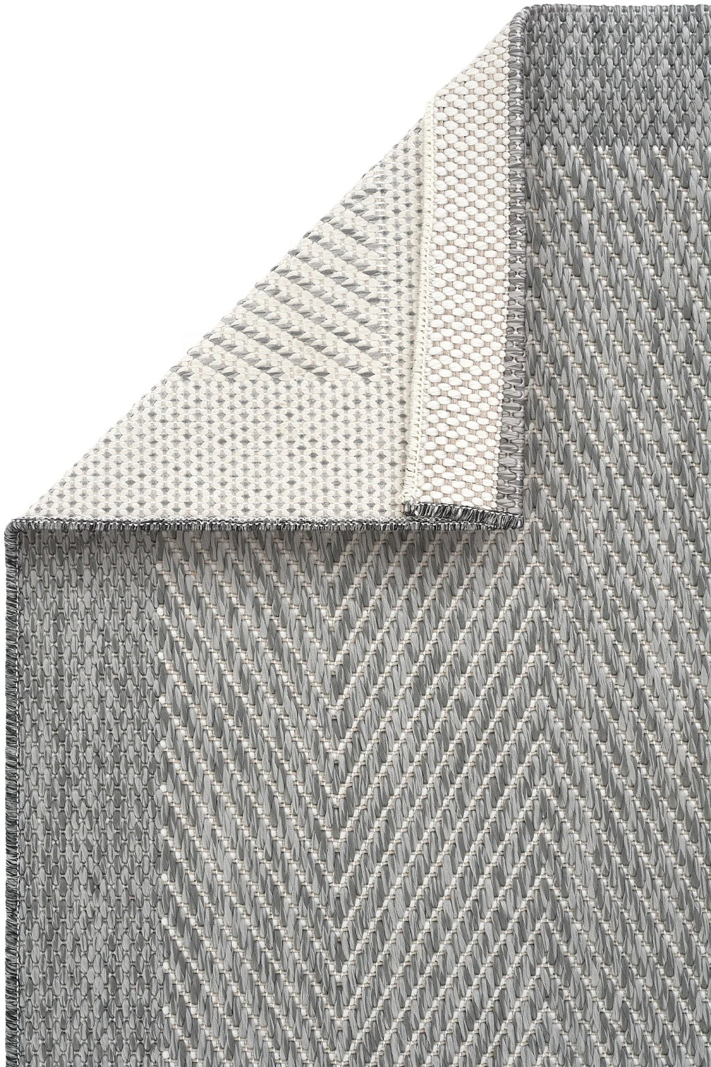 Alfa Serisi Makinede Yıkanabilir Gri/Antrasit Sisal Halı NX-08