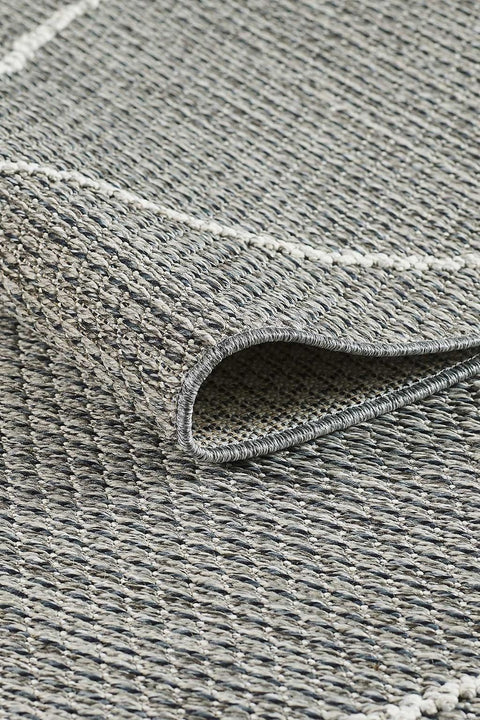 Nordic Serisi Gri Renk Kolay Temizlenebilir Modern Halı TH-81