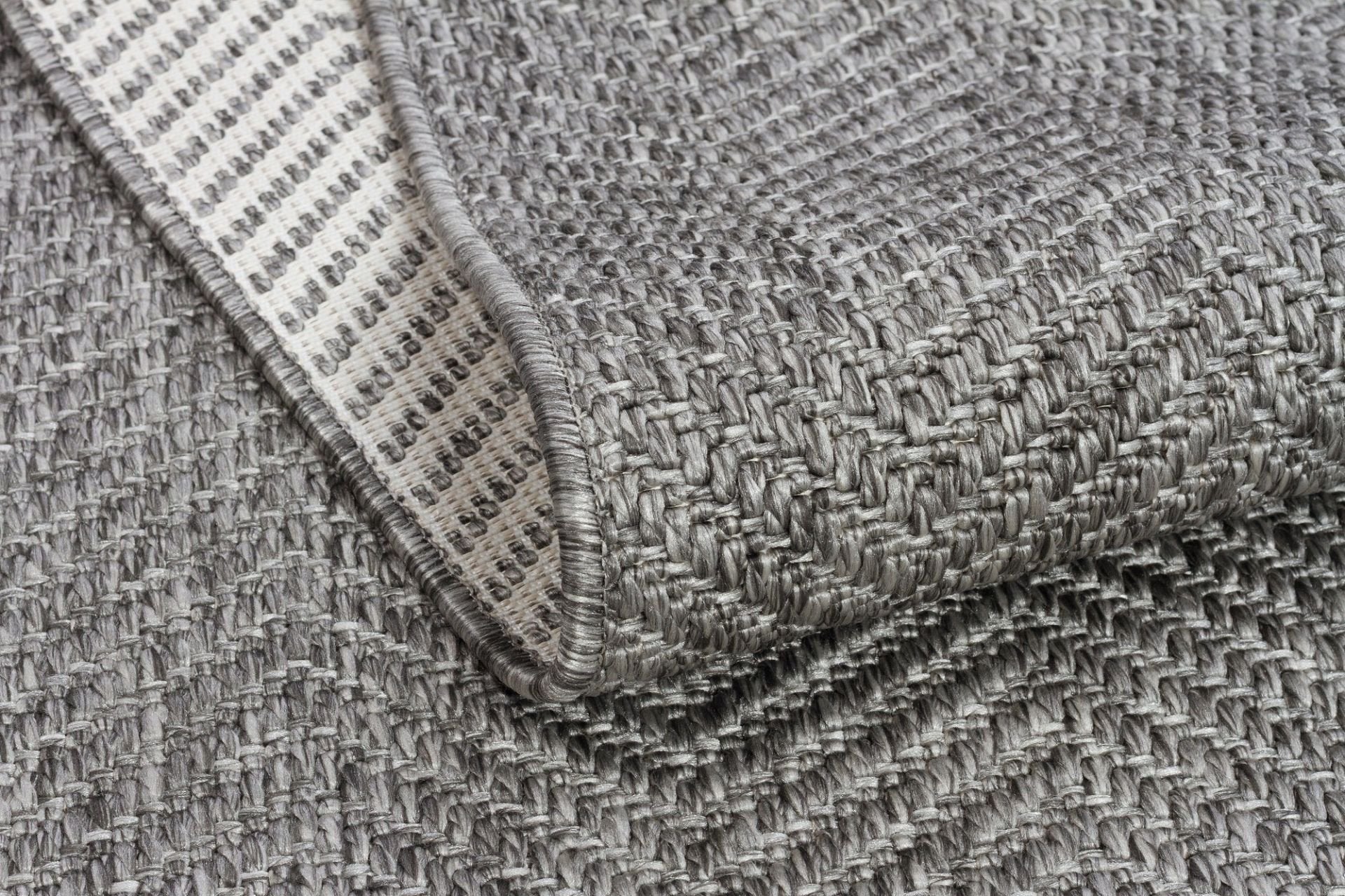 Avina Serisi Gri Kolay Temizlenebilir Sisal Halı TH-8008