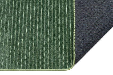 Mercan Serisi Yeşil Renk Makinede Yıkanabilir Kilim GH-8438