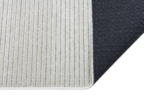 Mercan Serisi Ekru Renk Makinede Yıkanabilir Kilim GH-8440