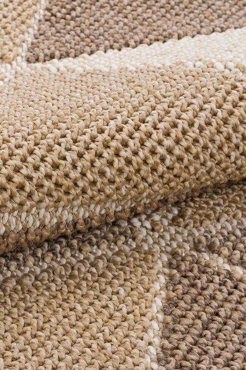 Nordic Serisi Bej Renk Kolay Temizlenebilir Modern Halı TH-75