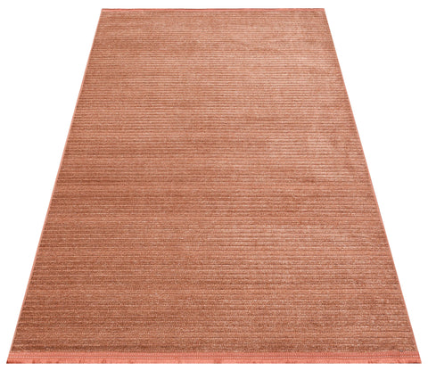 Mercan Serisi Kiremit Renk Makinede Yıkanabilir Kilim GH-8436