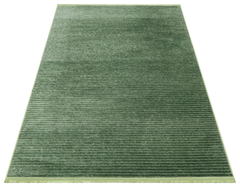 Mercan Serisi Yeşil Renk Makinede Yıkanabilir Kilim GH-8438