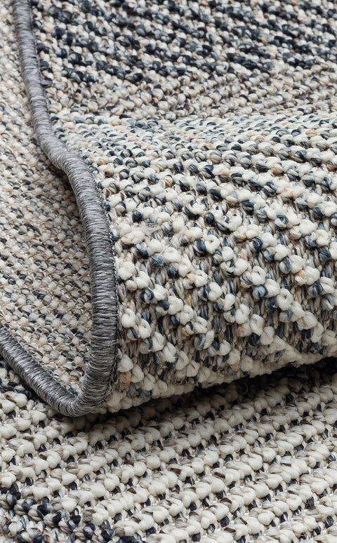 Nordic Serisi Gri Renk Kolay Temizlenebilir Modern Halı TH-85