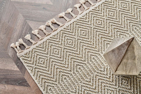 Nordic Serisi Bej Renk Kolay Temizlenebilir Modern Halı TH-78