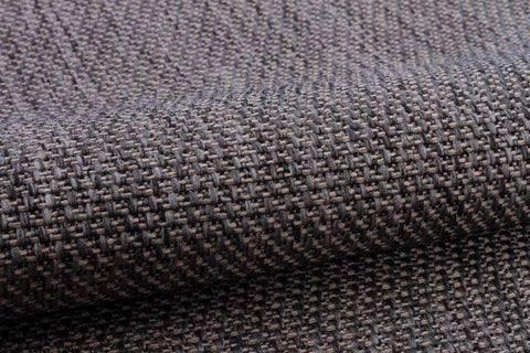 Alfa Serisi Makinede Yıkanabilir Gri/Siyah Sisal Halı NX-40