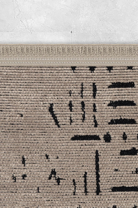 Mercan Serisi Vizon Renk Makinede Yıkanabilir Kilim GH-8434