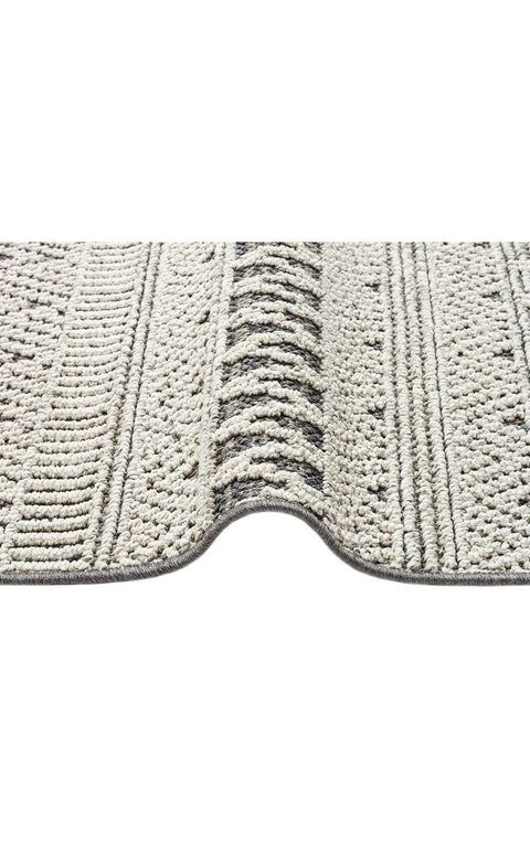 Nordic Serisi Gri Renk Kolay Temizlenebilir Modern Halı TH-90