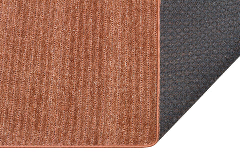 Mercan Serisi Kiremit Renk Makinede Yıkanabilir Kilim GH-8436