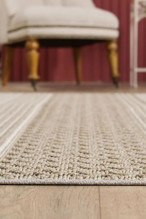 Nordic Serisi Bej Renk Kolay Temizlenebilir Modern Halı TH-84