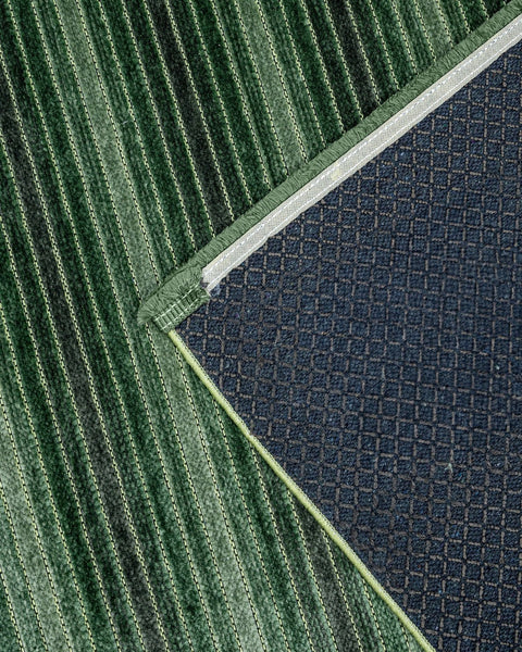 Mercan Serisi Yeşil Renk Makinede Yıkanabilir Kilim NX-3029