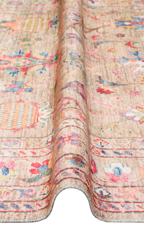 Luna Serisi Multi Renk Makinede Yıkanabilir Halı EH-0270