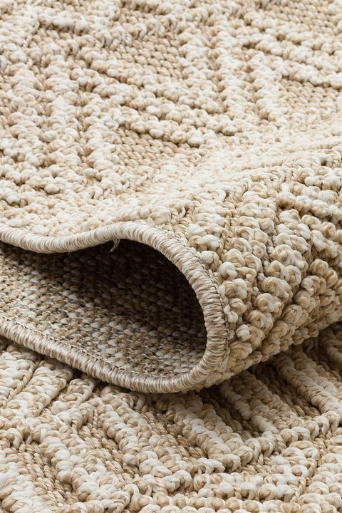 Nordic Serisi Bej Renk Kolay Temizlenebilir Modern Halı TH-89